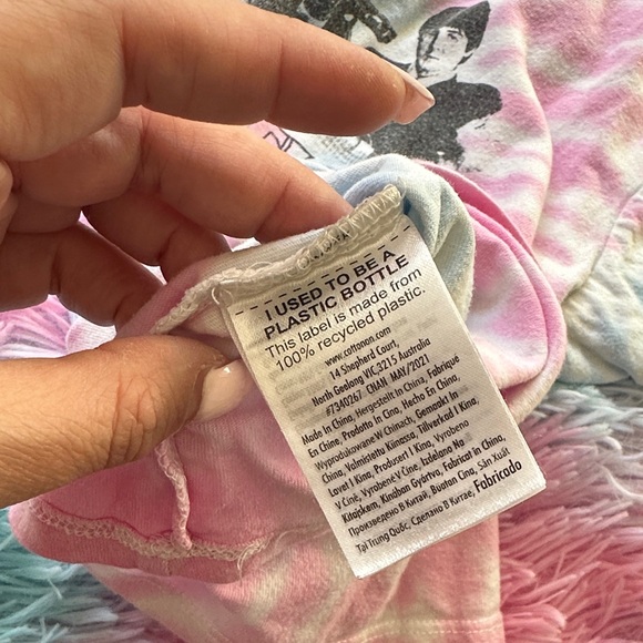 The Beatles Kids Tie-Dye T-Shirt size 3 - Picture 3 of 3